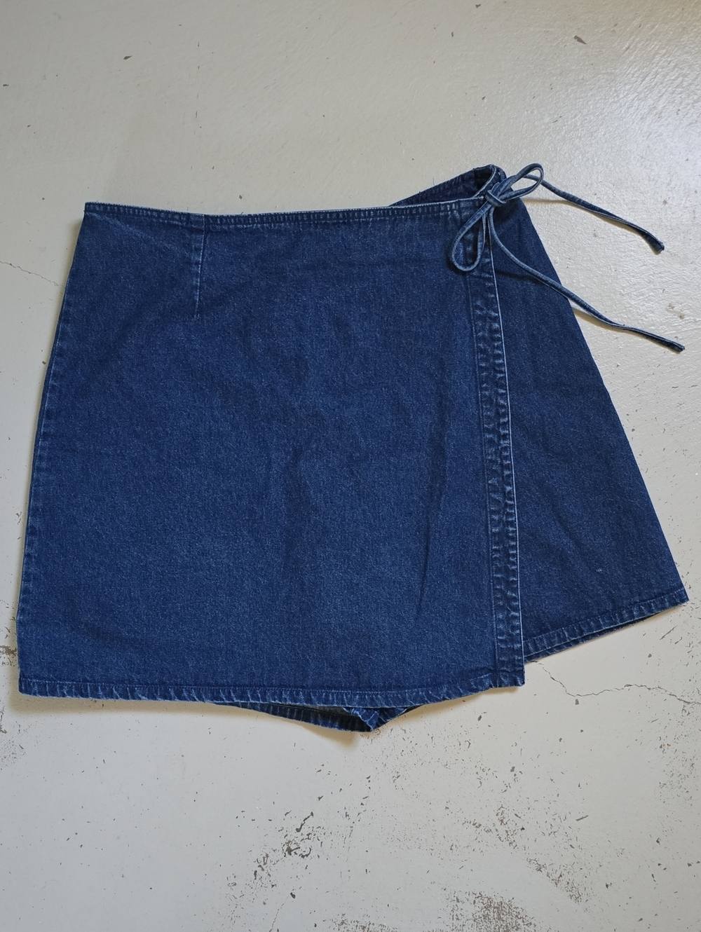 Vintage 90s Women's Denim Skort Size 16